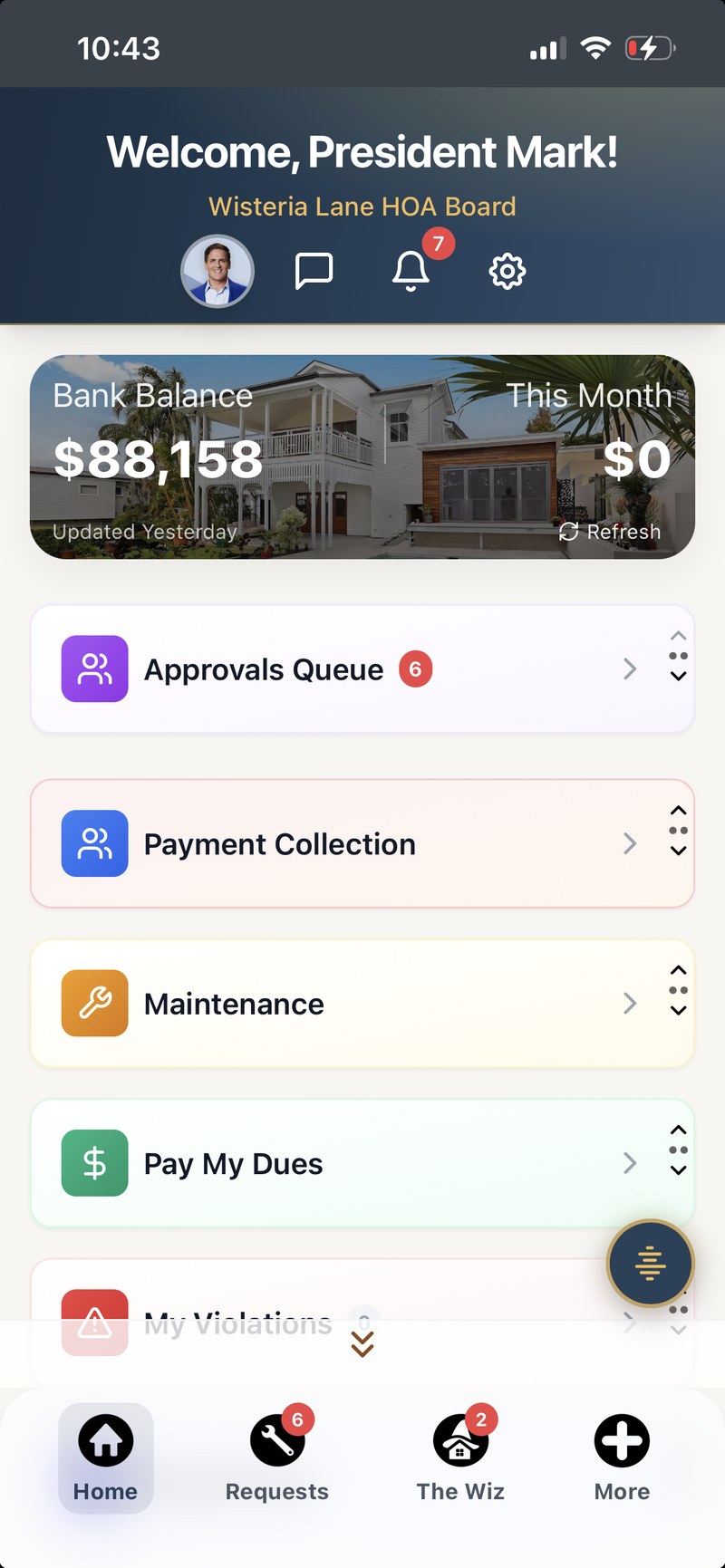 Board Dashboard
