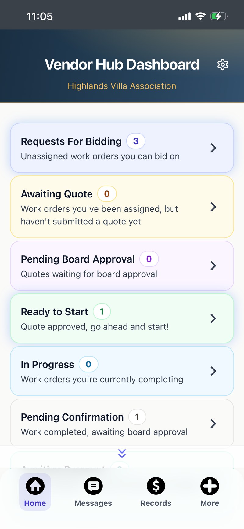Vendor Portal