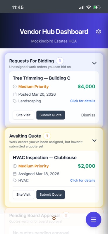 Vendor Portal